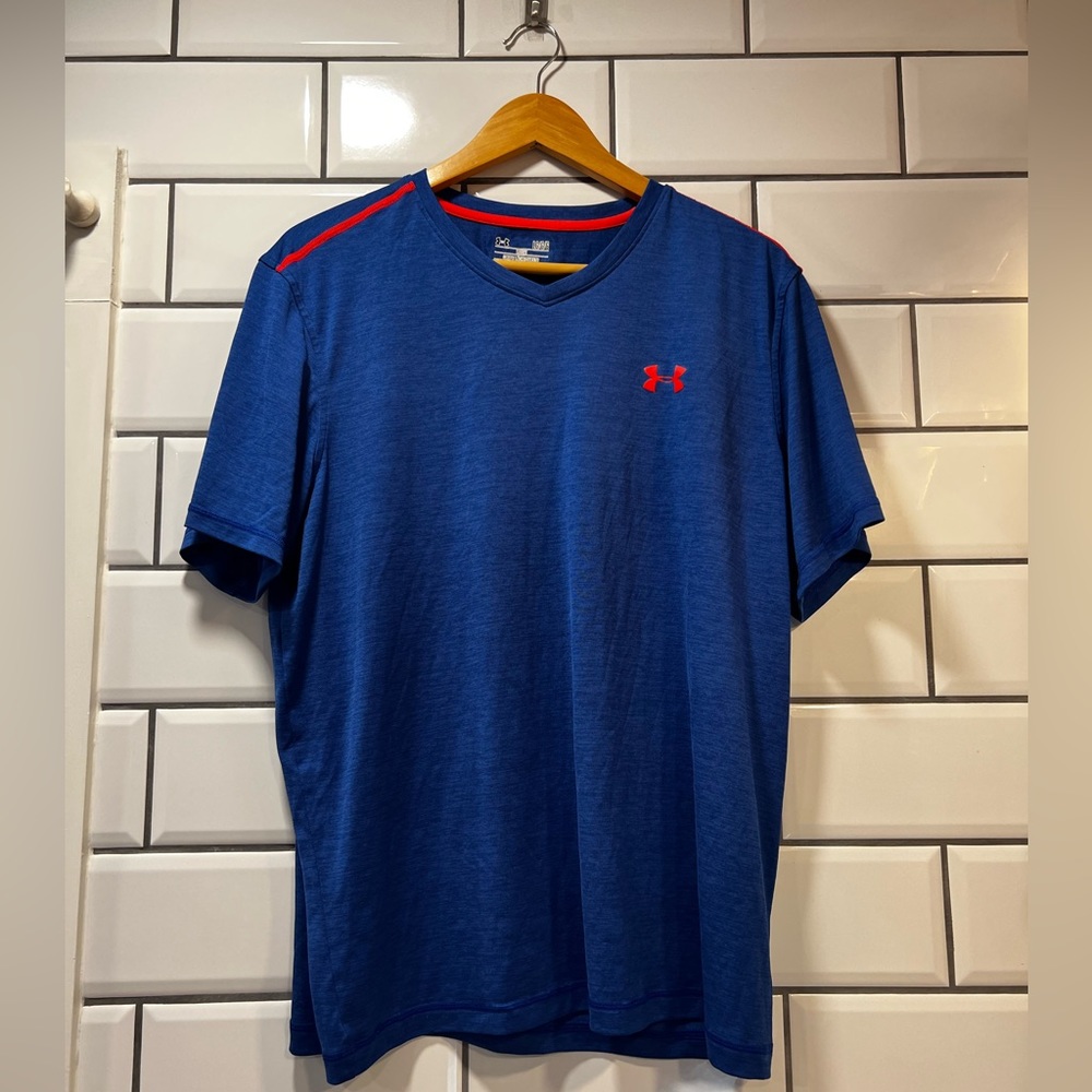 Blue Under Armour Performance Shirt